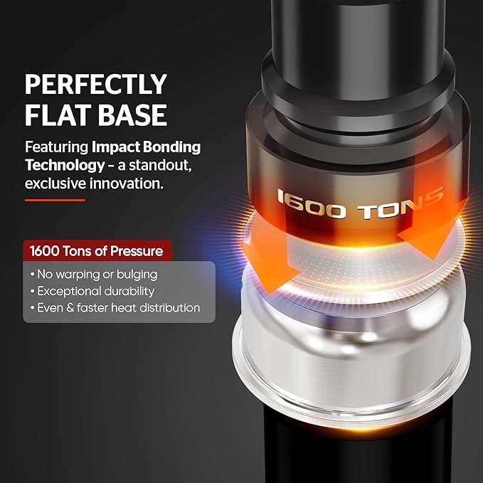 SUNHOUSE – 2 Quarts Stainless Steel Sauce Pan with Lid - PFOA-FREE, Stainless Steel Sauce Pan, Advanced Impact Bonding Induction Base, Stay-Cool Handle, Compatible with All Cooktops