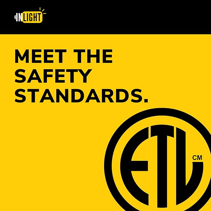 Inlight 65" Modern 1-Light Black and Gold Tripod Floor Lamp with Geometric Design Shade and Black Metal Legs, Bulb Not Included, IN-0808-1-BK