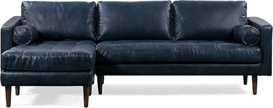 POLY & BARK Napa Furniture, 104.5 inches, Midnight Blue