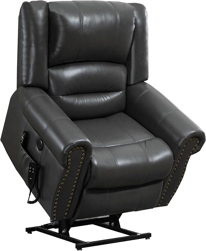 Recliner Chairs for Adults, Oversized Bedroom Chair with Massage, Sofa Chair Home Theater Seating with Lumbar Support, Comfortable Lift Chair for Elderly, Glider Nursery Chair for Living Room