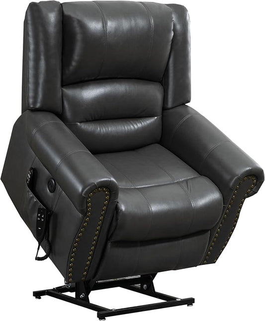 Recliner Chairs for Adults, Oversized Bedroom Chair with Massage, Sofa Chair Home Theater Seating with Lumbar Support, Comfortable Lift Chair for Elderly, Glider Nursery Chair for Living Room