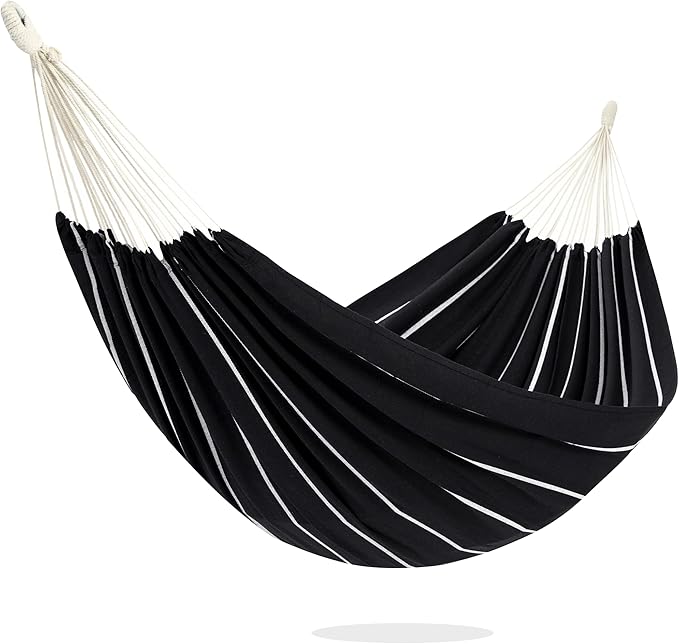 PNAEUT Double Hammocks for Outside, Replacement Outdoor Tree Hammock for Indoor Patio Porch Garden (Chasm, Medium)