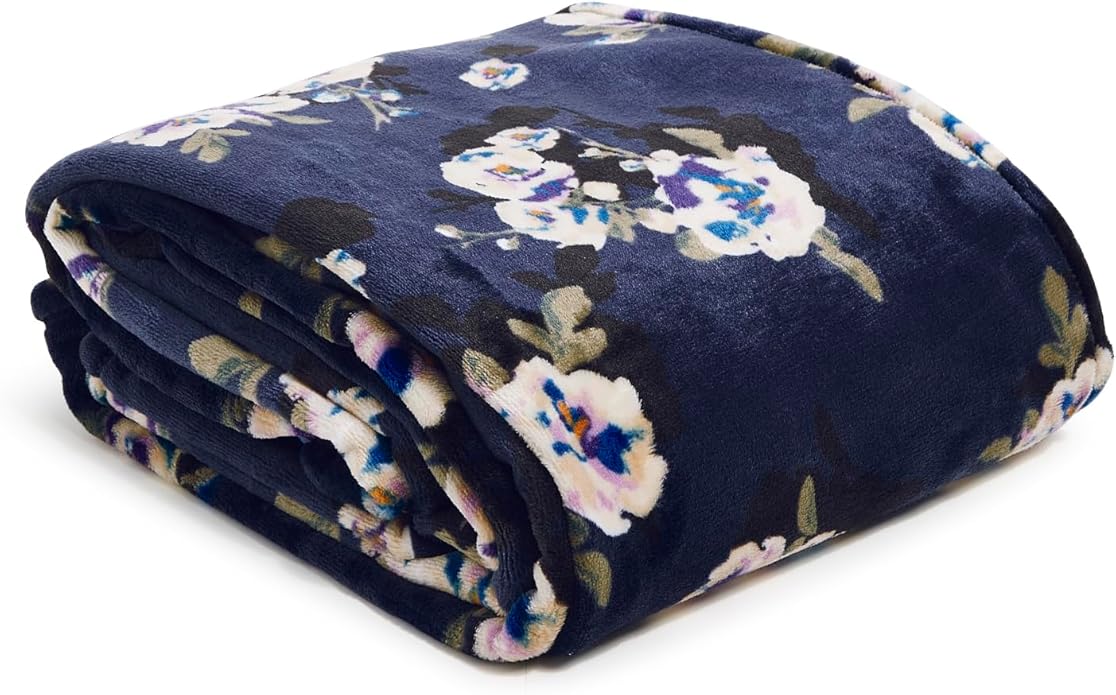 Vera Bradley Women's Fleece Plush Throw Blanket