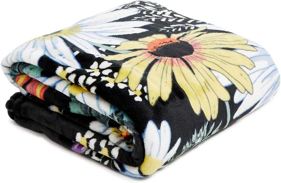 Vera Bradley Women's Fleece Plush Throw Blanket
