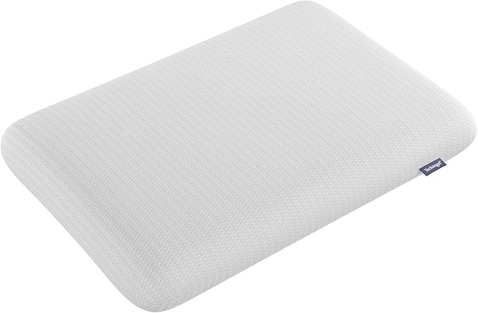 Technogel Medium Sized Essential Gel Pillow - Cooling Memory Foam, Orthopedic Support for Neck & Shoulder Pain Relief, Washable Cover