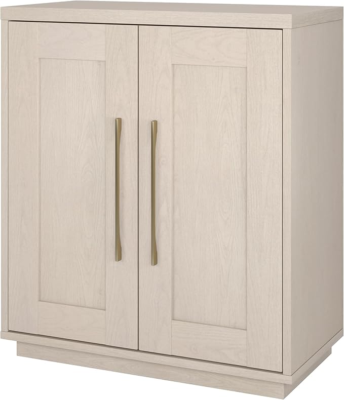 Henn&Hart Tillman Accent Cabinet, 28" Wide, Off-White