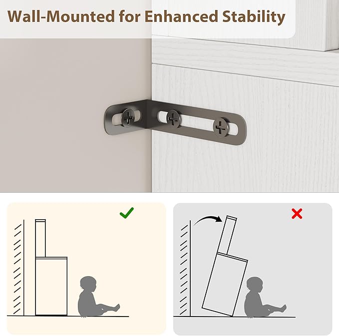 Garvee Vanity Desk with Large Mirror and Lights, 45.9In Makeup Vanity Desk, 3 Lighting Modes Adjustable Brightness, Vanity Table with Power Outlet &8 Drawers, for Powder Room and Bedroom