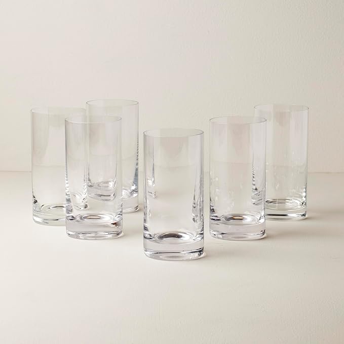 Lenox 896882 Tuscany Classics Cylinder Highballs, Set of 6