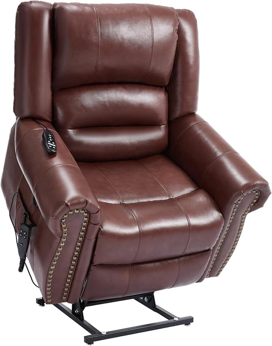 Recliner Chairs for Adults, Oversized Bedroom Chair with Massage, Sofa Chair Home Theater Seating with Lumbar Support, Comfortable Lift Chair for Elderly, Glider Nursery Chair for Living Room
