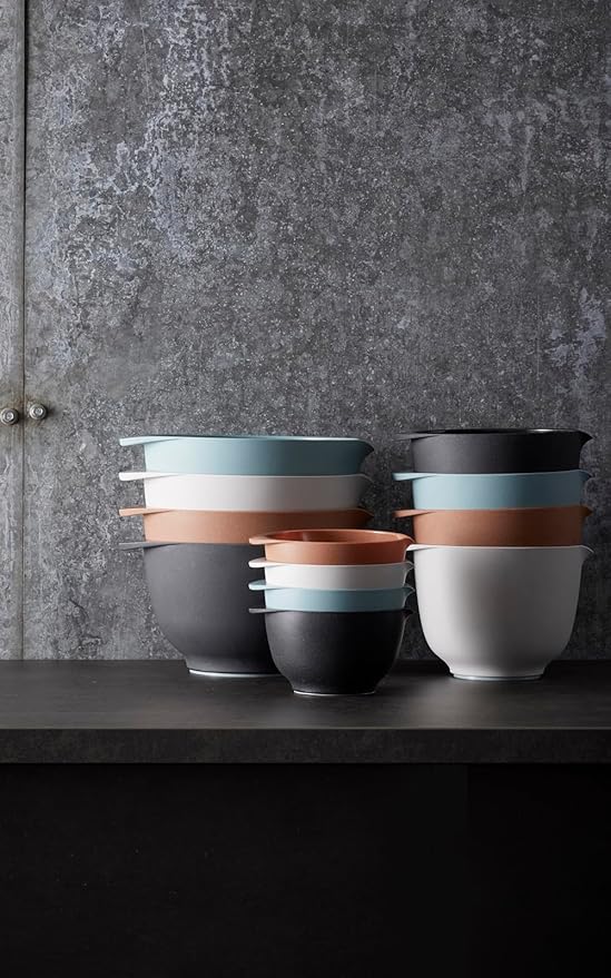 Precision Craft Mixing Bowl Set 2 Pcs Elevate Your Culinary Experience Stylish Nesting Bowls for Effortless Cooking and Baking