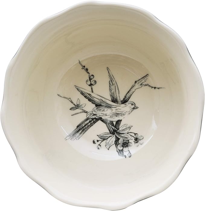 222 Fifth Adelaide 16-Piece Square Floral Dinnerware Set – Service for 4, Grey & White Porcelain Plates & Bowls, for Everyday Dining & Entertainment, Microwave & Dishwasher Safe, Chip Resistant