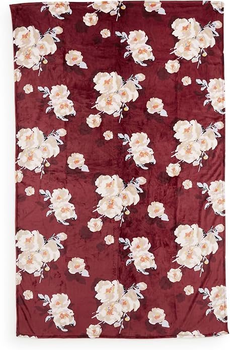 Vera Bradley Women's Fleece Plush Throw Blanket