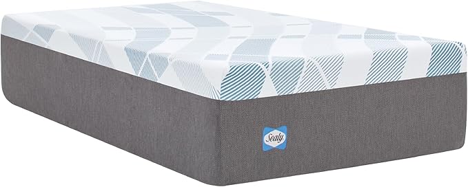 Sealy Dreamlife 14” Hybrid Mattress-in-a-Box, Twin XL, SealyComfort Gel Memory Foam, SealyResponsive Encased Coils, Machine Washable Cover