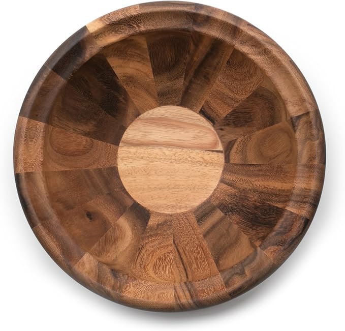 Ironwood Gourmet Large Salinas Standard Salad Bowl, Acacia Wood