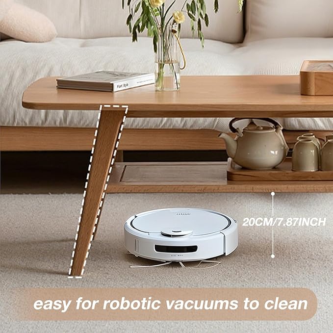 Wood Coffee Table - 2-Tier Oak Coffee Table - Modern Center Coffee Table with Storage Shelf for Living Room, Apartment, and Office