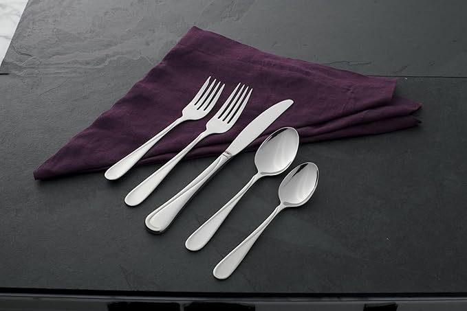 Oneida Flight 12-Piece Stainless Steel Flatware Set, Service for 4