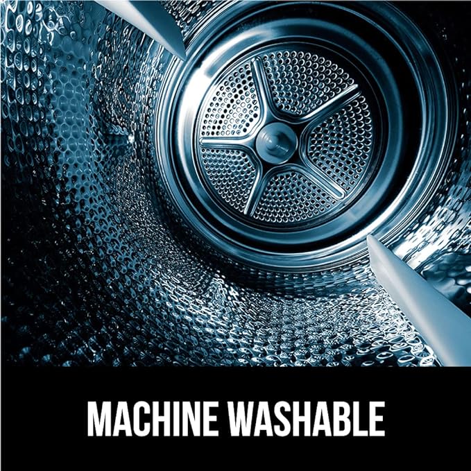 GORILLA GRIP Waffle Shower Curtain, Thick Weighted Fabric, 72x78, Wrinkle and Rust Resistant, Classic Hotel Quality Design, Heavy Duty Long Curtains for Bathroom Showers, Bath Tubs, Machine Wash Beige