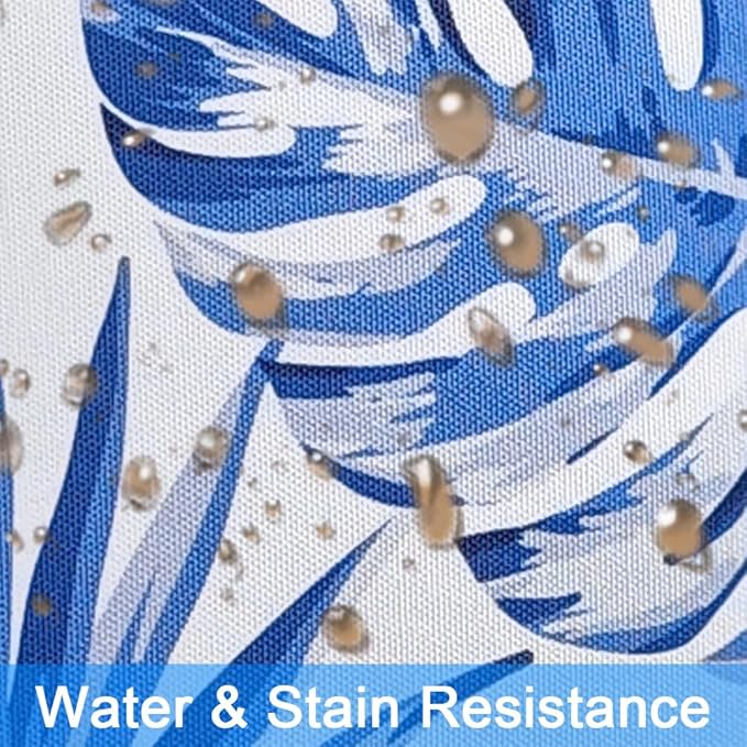 Outdoor Throw Pillows - Decorative Pillows with Insert Included Set of 2 Outdoor Pillows for Patio Furniture 18x18 Inch