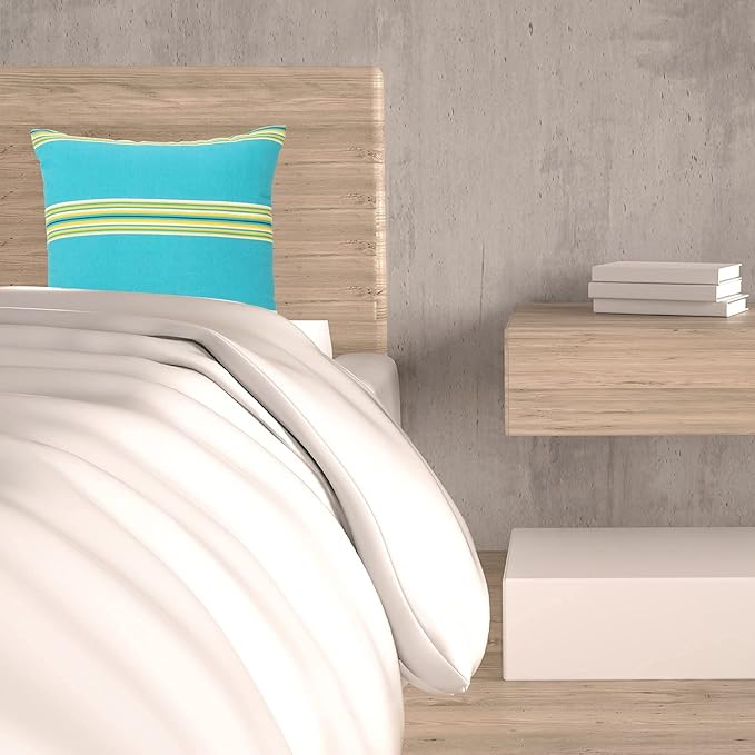 JMGBird Outdoor Pillows for Patio Furniture 18''x18'' Decorative Throw Pillows with Inserts, Square Pillow for Couch, Sofa, Bench, Chair