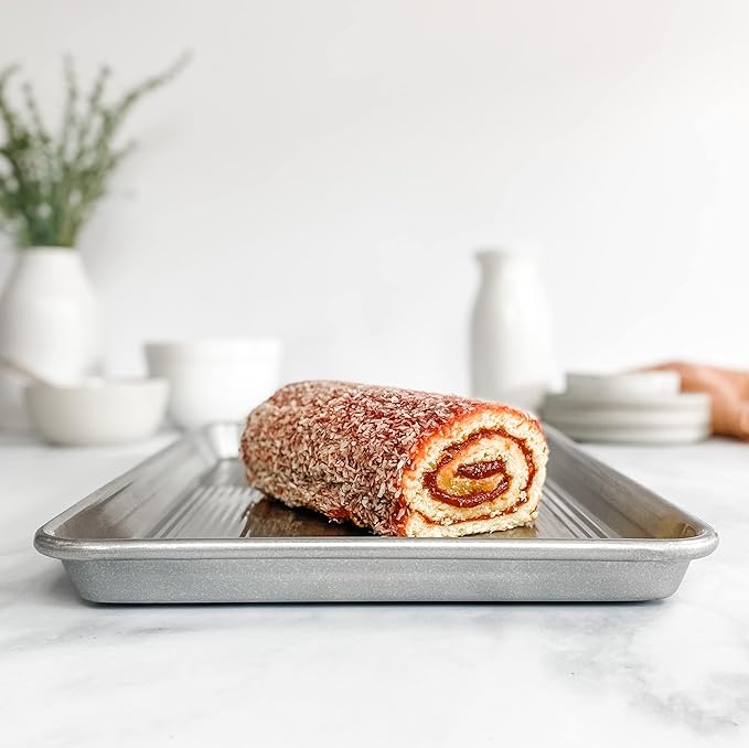 USA Pan 3-Piece Warp Resistant Non-Stick Aluminized Steel Bakeware Set