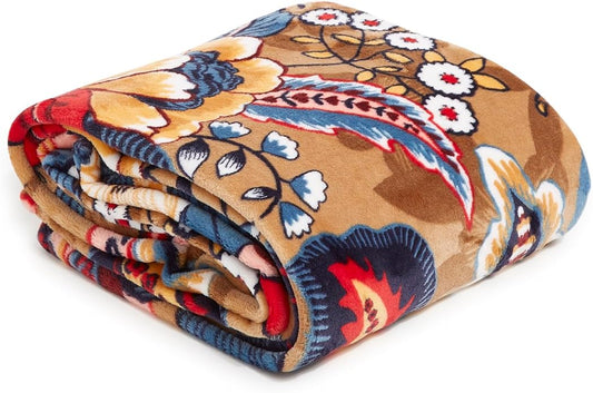 Vera Bradley Women's Fleece Plush Throw Blanket