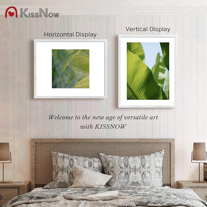 24x30 Poster Frame 4 Pack, White Solid Wood, Wall Gallery Picture Frame