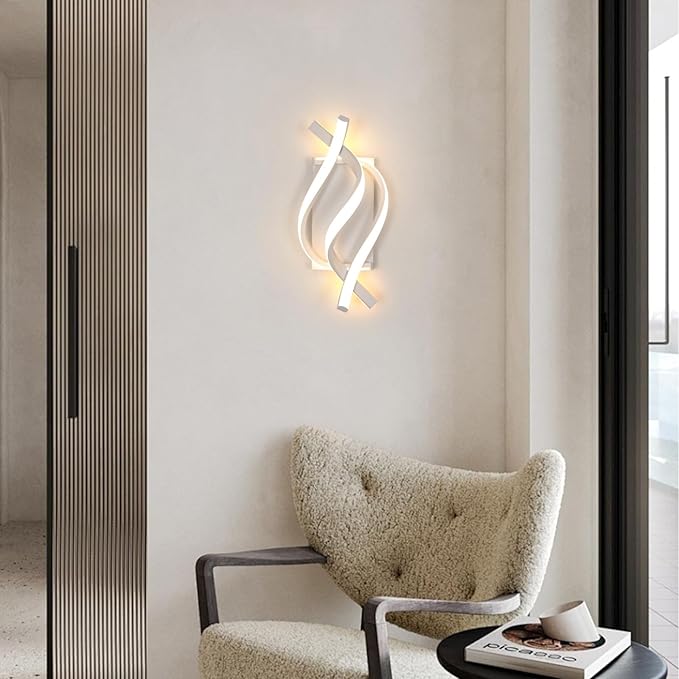 Wall Sconce Light, 21W LED Sconces Wall Lighting Indoor, Wall Lights for Bedroom Living Room Restaurant Hallway, Stairway Lighting Wall Mount Lamp 3000K Warm White