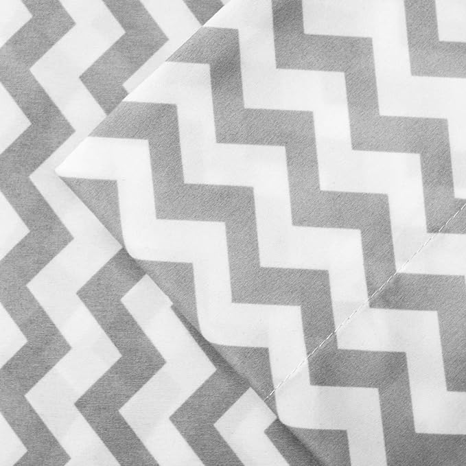 1500 Supreme Collection California King Sheet Sets Berry Purple - Luxury Hotel Bed Sheets and Pillowcase Set for Cal King Mattress - Extra Soft, Elastic Corner Straps, Deep Pocket Sheets, Chevron