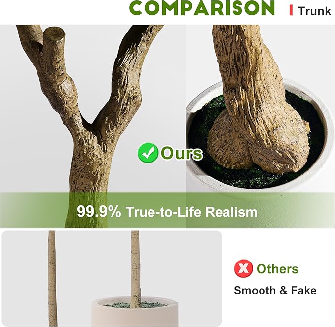 Large Faux Olive Tree Indoor Outdoor Realistic Floor Fake plantas artificiales Trees decorativas Grandes for Home Living Room Master Bedroom Office Porch Outside Patio arboles para decoracion