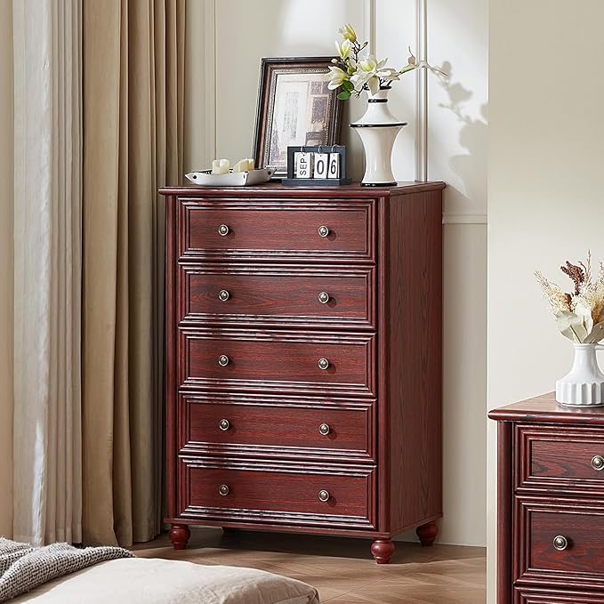 Farmhouse Dressers & Night Stand Set of 3, Wood 54" Wide Dresser & 45"Tall Chest of Drawers, 18" with Charging Station Nightstand, Bedroom Furniture 7 Drawer Dresser Set for Home Living Room Hallway