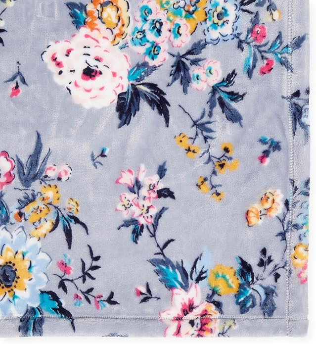 Vera Bradley Women's Fleece Plush Throw Blanket