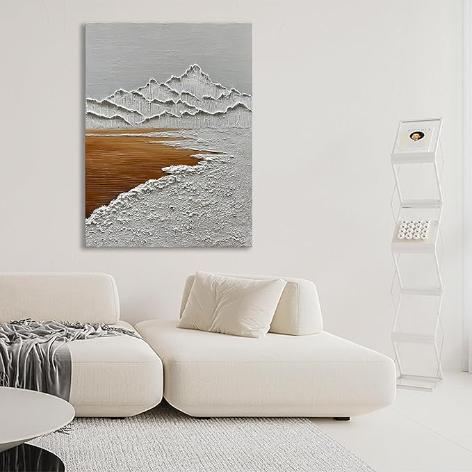 Art Modern Abstract Art Oil Painting Landscape Painting Home Office Corridor Wall Decoration Art 40x28 Inches