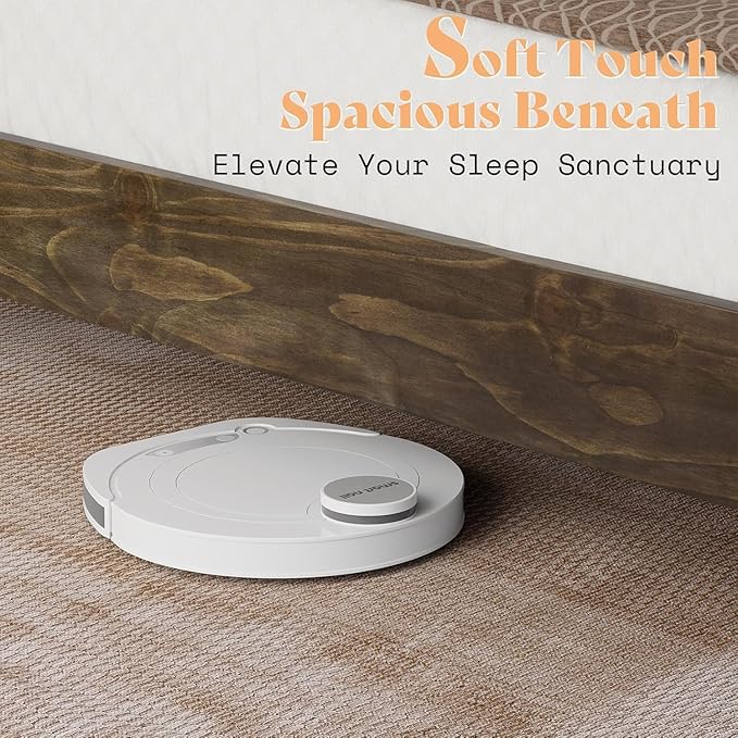 AMERLIFE King Size Mid Century Solid Wood Bed Frame, Platform Beds with Reclining Slatted Headboard, Wood Slat Support/No Box Spring Needed/Noise Free, Dark Brown