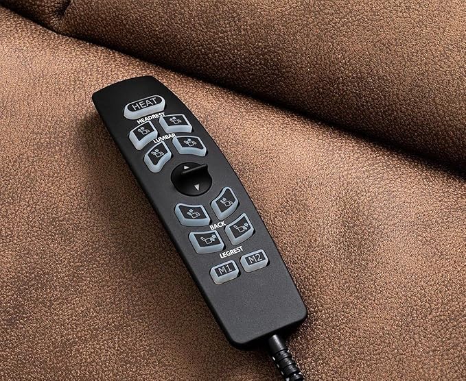 VivaLift! Radiance Power Recliner Lift Chair by PrideMobility, with 3 Heat Pads Heat System (Canyon Silt, Large-Tall with Inside Delivery & Setup)