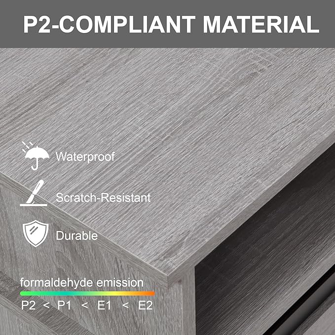 Softa 58" TV Stand, Modern & Farmhouse Wood Entertainment Center for TVs Up to 65", with Sliding Barn Door, Storage Cabinet Table, Adjustable Shelves (Gray)