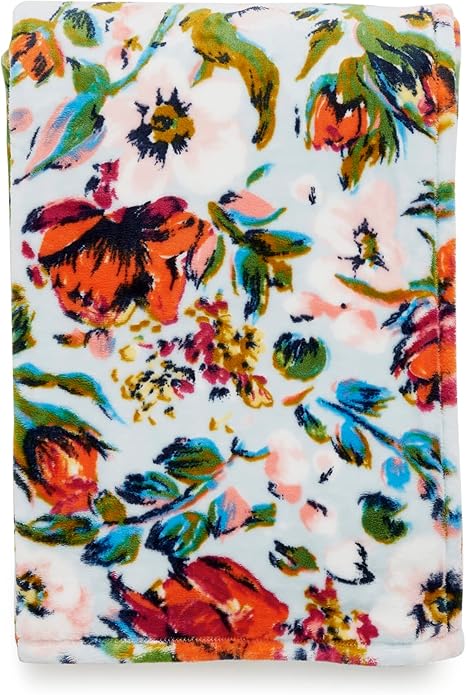 Vera Bradley Women's Fleece Plush Throw Blanket