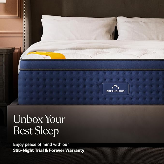 Premier Rest 14" Full Mattress - Luxury Hybrid Memory Foam - 365 Night Trial - Premium Pressure-Relieving Layers - Forever Warranty - Mattress in a Box - CertiPUR-US Certified