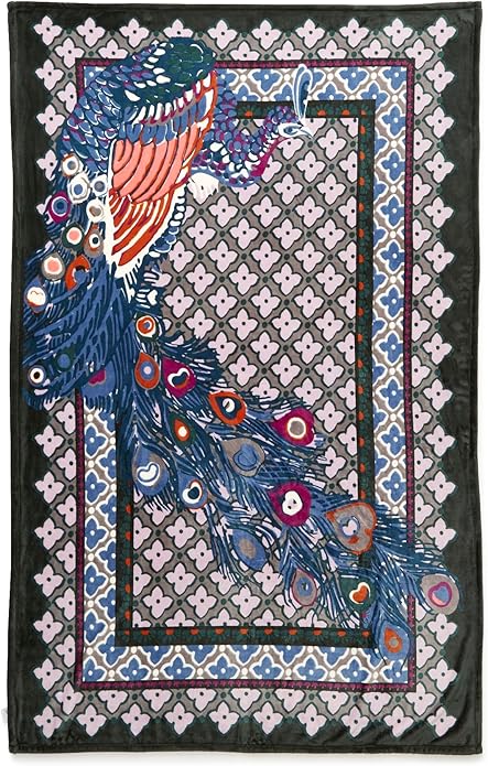 Vera Bradley Women's Fleece Plush Throw Blanket