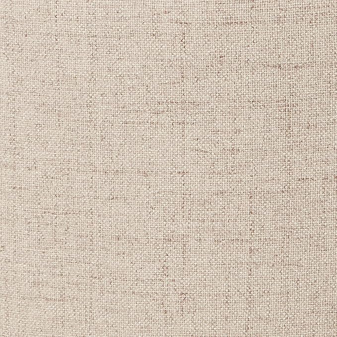 Homepop Home Decor Button Tufted Woven Round Storage Ottoman Large