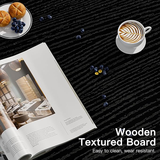 Coffee Table, 2 Tier Coffee Tables for Living Room, Round Coffee Table with Storage, Floor Table for Bedroom, Home Office, Black (27.6" D x 17.7" H)