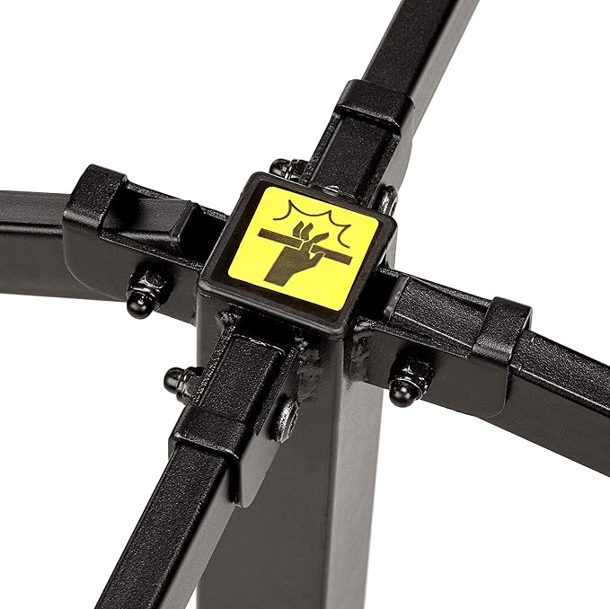 Amazon Basics Sturdy Heavy-Duty Non-Slip Platform Bed Frame King Size Storage, Steel Slat Support, Noise Free, Easy Assembly, 14 Inch Black