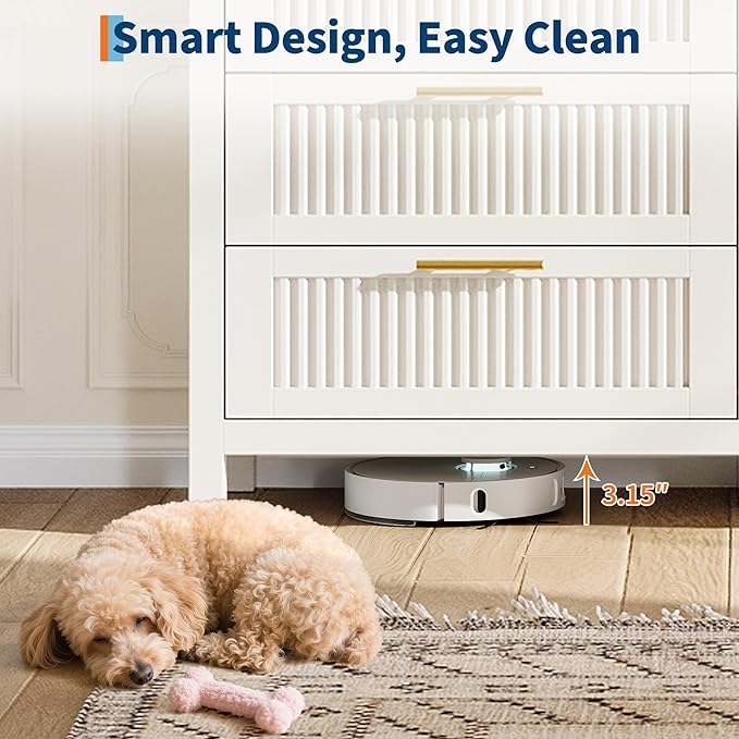 GarveeHome Fluted 4 Drawers Dresser for Bedroom, 35.4 in Tall Chest of Dressers for Closet, 4 Fluted Drawers with Metal Handle, Large Clothes Storage Cabinet for Bedroom, Nursery, Living Room, White