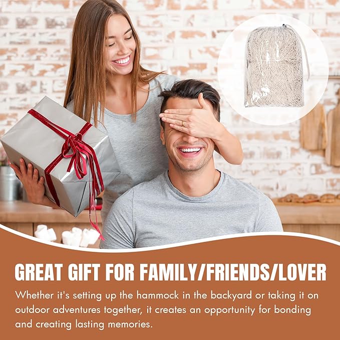 Handwoven Mayan Hammock - Portable Family Hammock with Carry Bag Matrimonial Size Multi-Color Handmade Hammock for Travel Camping Backyard, Porch, Outdoor or Indoor Use