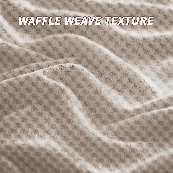 Oversized Dual Motor Power Lift Recliner for Adults, Electric Lift Chair with Heating and Massage, Waffle Fabric Electric Recliner Chair with Side Pockets, Wide Recliner for Living Room