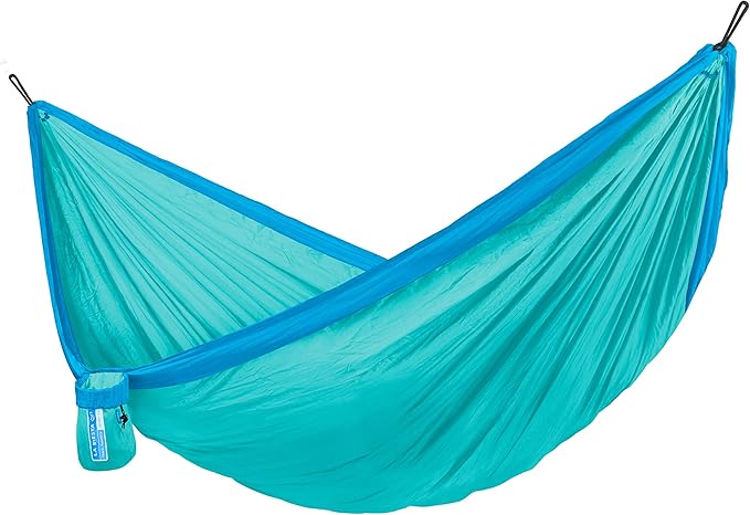 LA SIESTA® Colibri 3.0 Outdoor Hammock & Tree Straps -Camping Hammock for Outside, Hiking Travel Backpacking Hammock Portable, Caribic