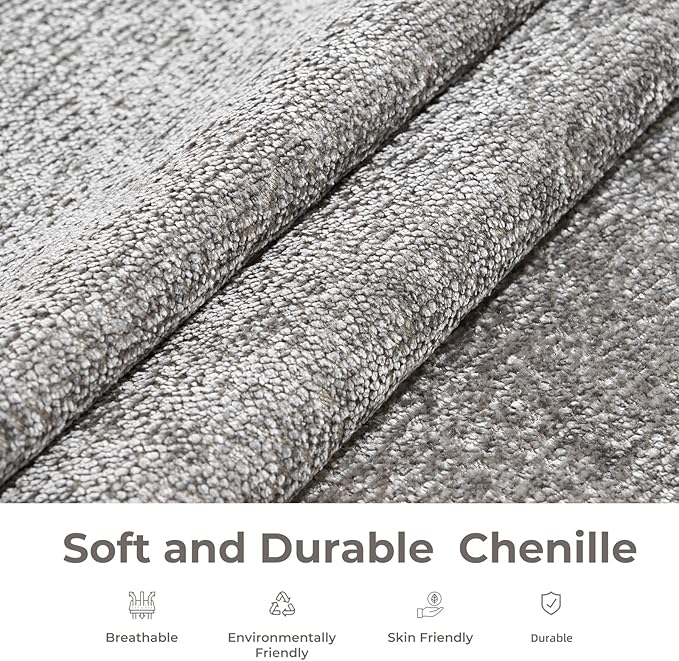 Power Lift Recliner Chair for Elderly with Adjustable Headrest, Oversized Lay Flat Recliner with Massage and Heat,28" Extra Wide Lift Chair for Big and Tall , Infinite Position,Extended Footrest, Grey