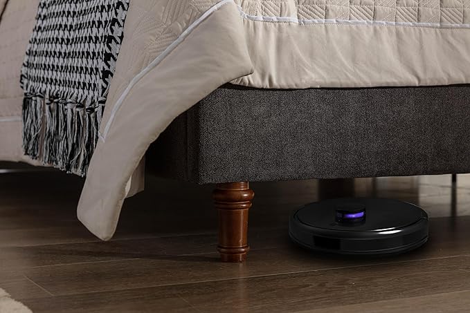 GDFStudio Tall Headboard Upholstered Bed,Queen Size Platform Bed Frame with Headboard Wingback,54" High No Box Spring Needed Easy Assembly Elegant Simplicity Dark Gray Velvet