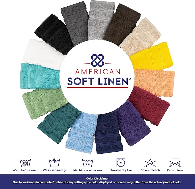 American Soft Linen 35x70 Jumbo Large Bath Towels, 600 GSM 100% Cotton Turkish Bath Sheet, Oversized Luxury Bath Towels for Bathroom Beach and Pool, Red