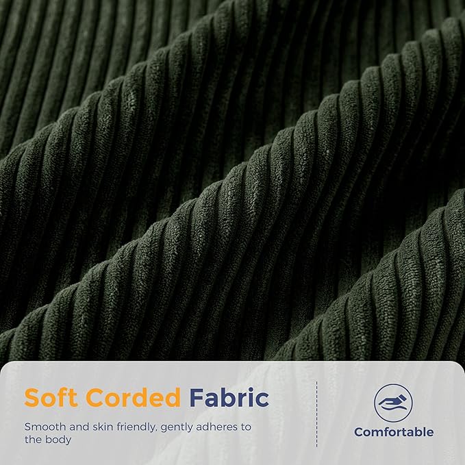 MAXYOYO Bean Bag Chair for Adults, Upholstered Floor Sofa with Armrests, Loveseat Boneless Couch with Tufted Cushion & Backrest, Sofa in A Box, Large Bean Bag Couch for Bedroom Living Room, Green