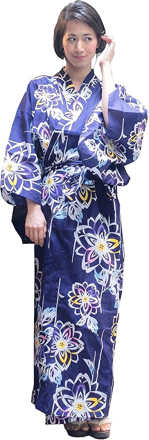 Kimura Jitsugyo Women's Kyoto Traditional Easy Wearing Kawaii Yukata Robe(Japanese Casual Kimono) Set 2